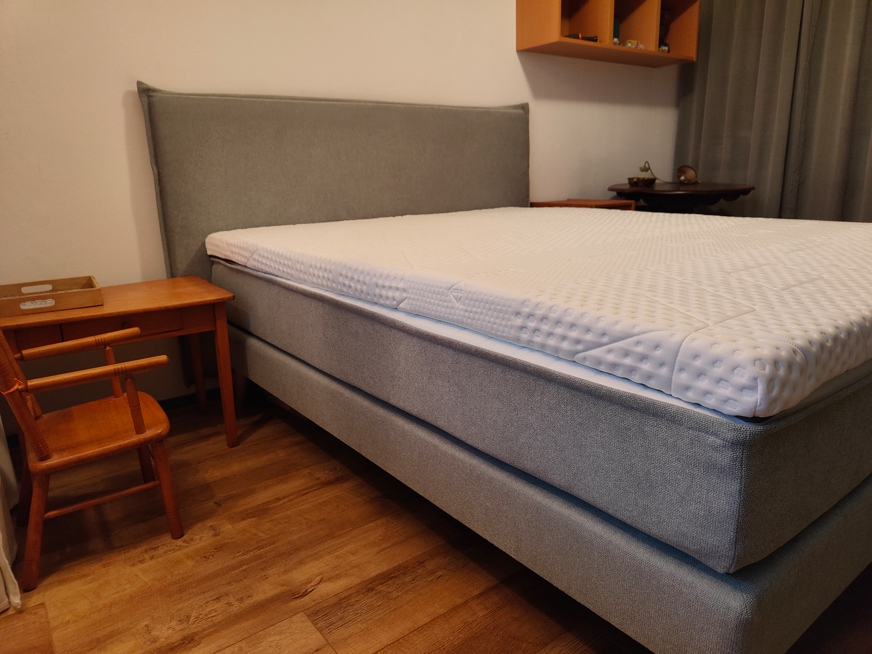 Emma Signature boxspring inclusief Diamond topper en kussenhoofdbord